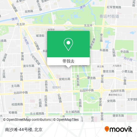 南沙滩-44号楼地图