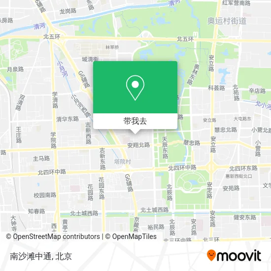 南沙滩中通地图