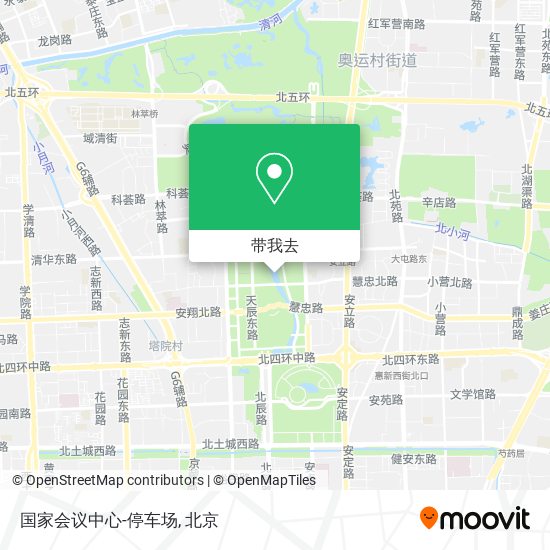 国家会议中心-停车场地图