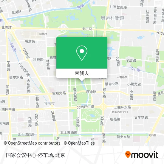 国家会议中心-停车场地图