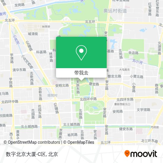 数字北京大厦-C区地图