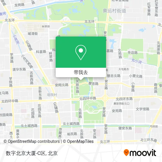 数字北京大厦-C区地图
