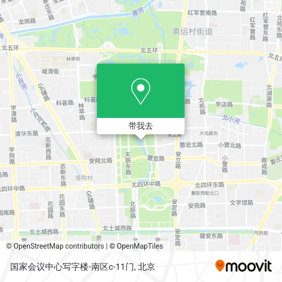 国家会议中心写字楼-南区c-11门地图