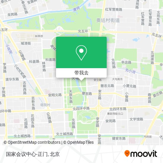 国家会议中心-正门地图
