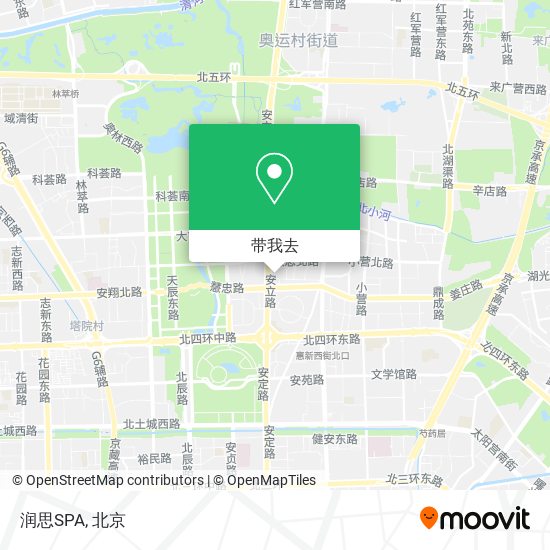 润思SPA地图