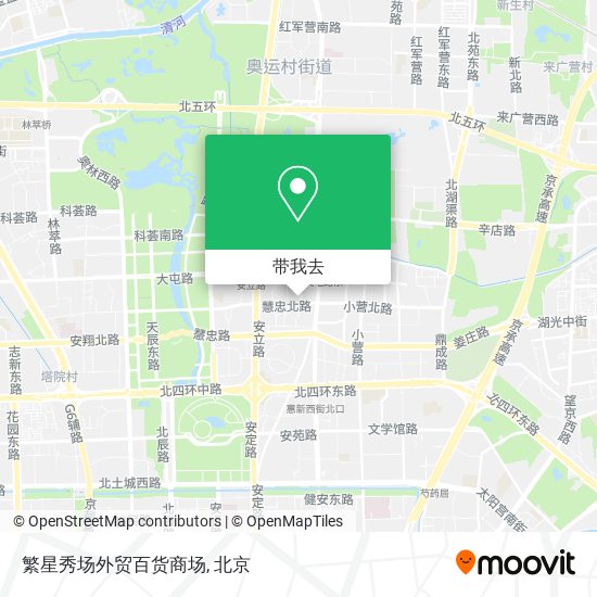 繁星秀场外贸百货商场地图