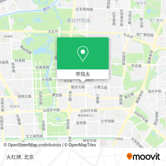 火红牌地图