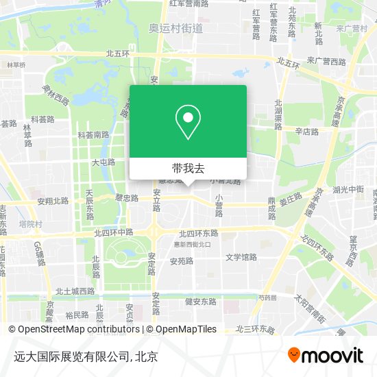 远大国际展览有限公司地图