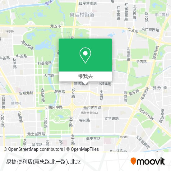 易捷便利店(慧忠路北一路)地图