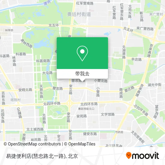 易捷便利店(慧忠路北一路)地图