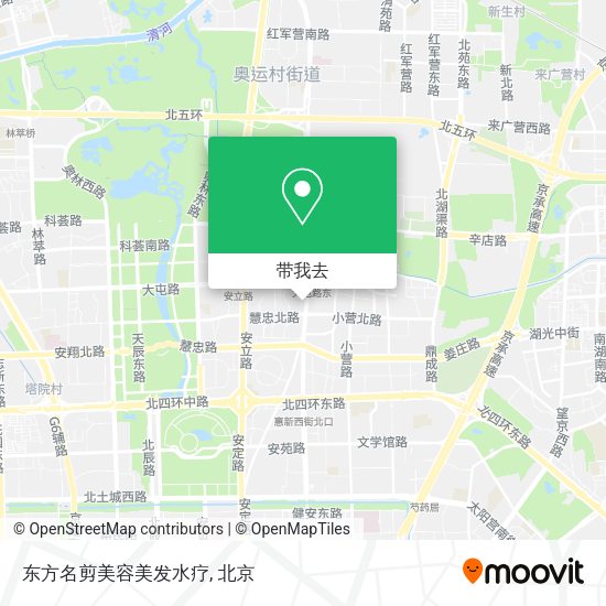 东方名剪美容美发水疗地图