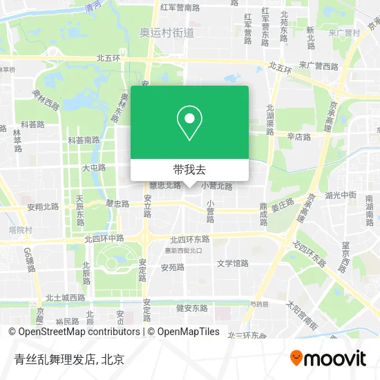 青丝乱舞理发店地图