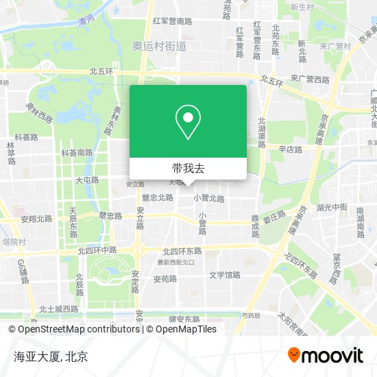 海亚大厦地图