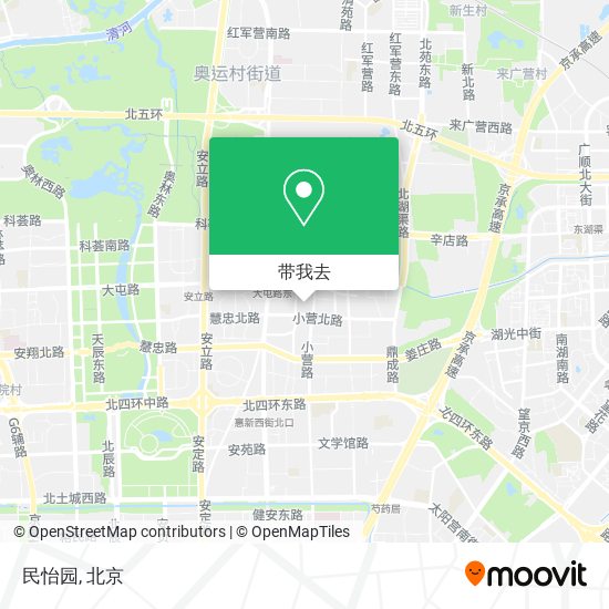 民怡园地图