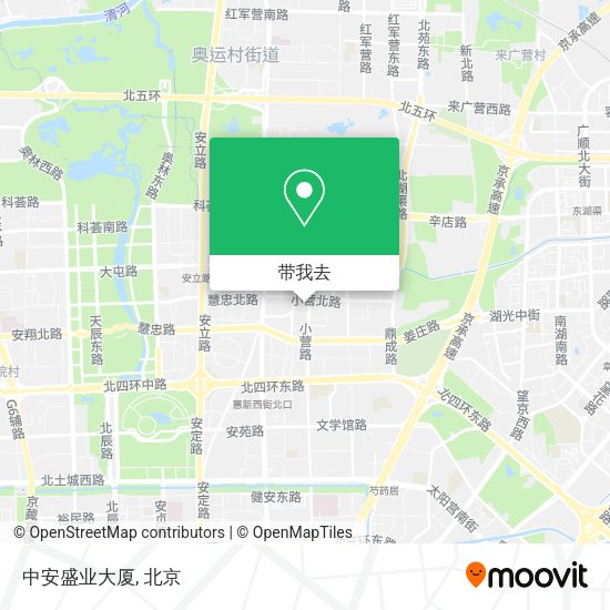 中安盛业大厦地图
