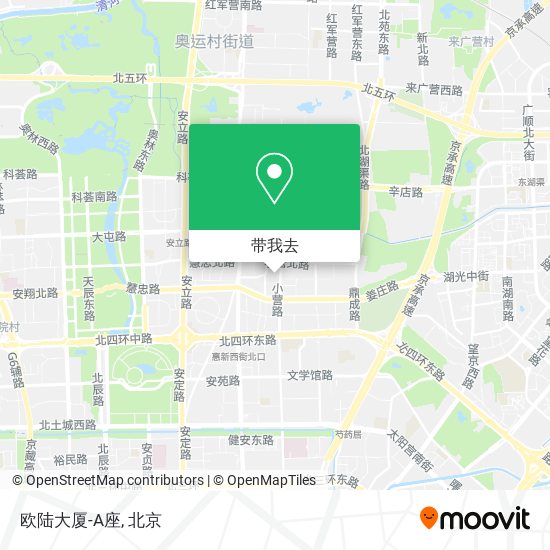 欧陆大厦-A座地图