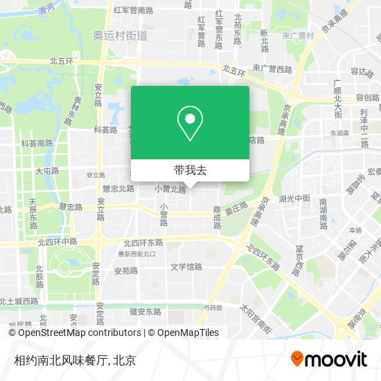相约南北风味餐厅地图