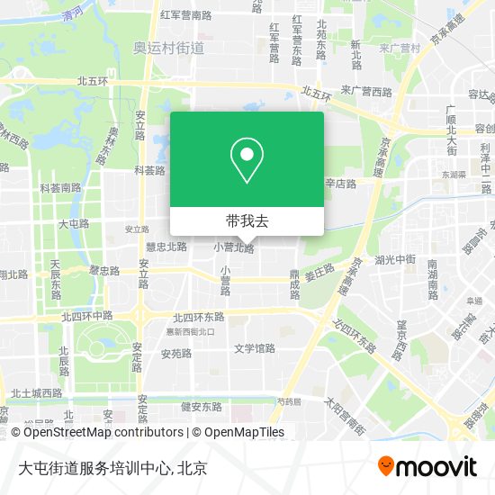大屯街道服务培训中心地图