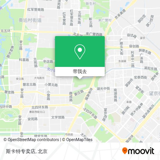 斯卡特专卖店地图
