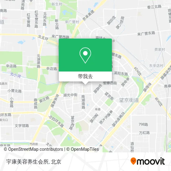 宇康美容养生会所地图