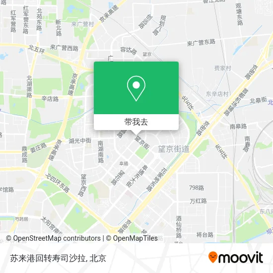苏来港回转寿司沙拉地图