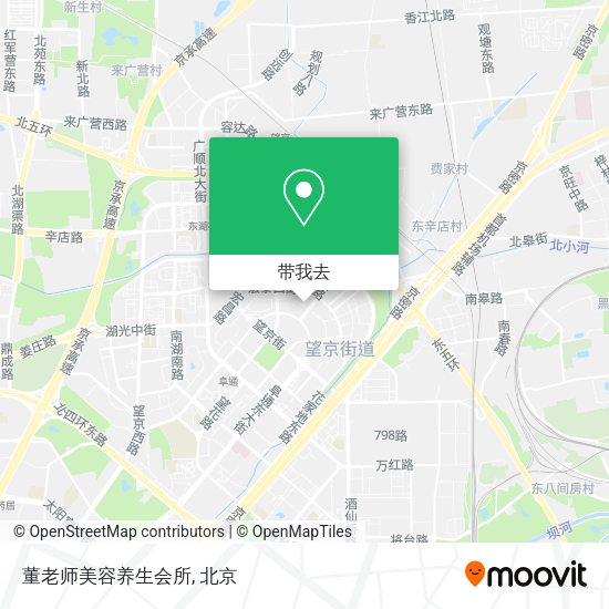 董老师美容养生会所地图