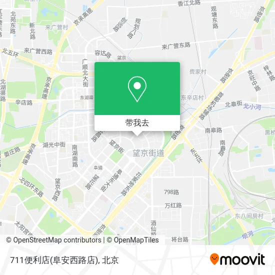 711便利店(阜安西路店)地图