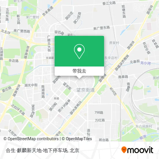 合生·麒麟新天地-地下停车场地图