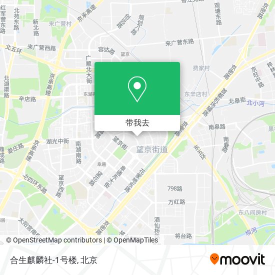 合生麒麟社-1号楼地图