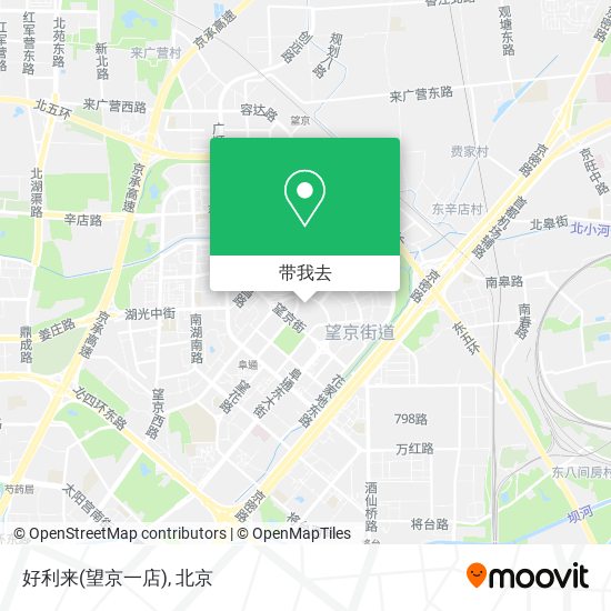 好利来(望京一店)地图