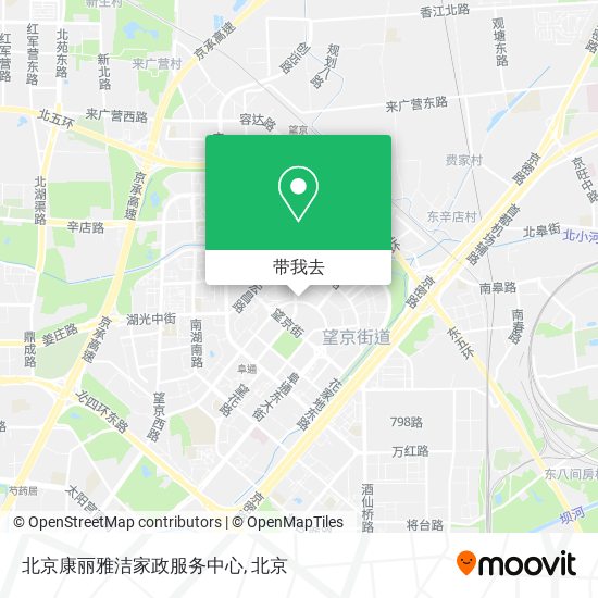 北京康丽雅洁家政服务中心地图