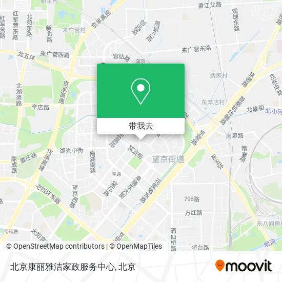 北京康丽雅洁家政服务中心地图