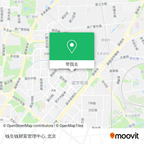 钱生钱财富管理中心地图