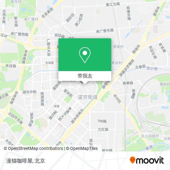 漫猫咖啡屋地图