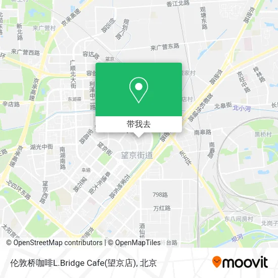 伦敦桥咖啡L.Bridge Cafe(望京店)地图