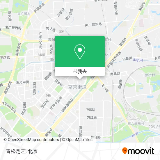 青松足艺地图
