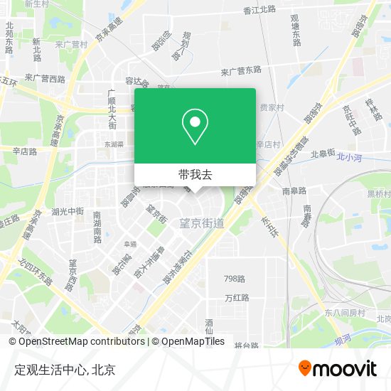 定观生活中心地图