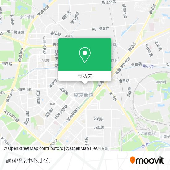 融科望京中心地图