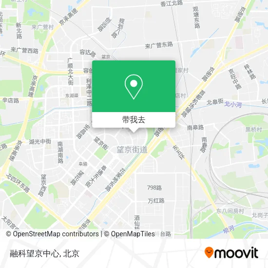 融科望京中心地图