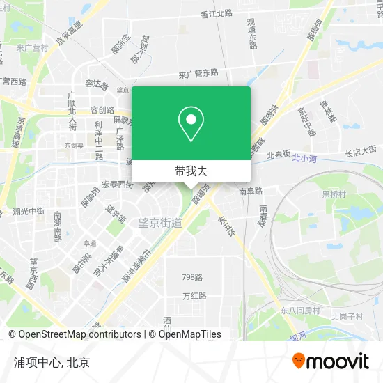 浦项中心地图