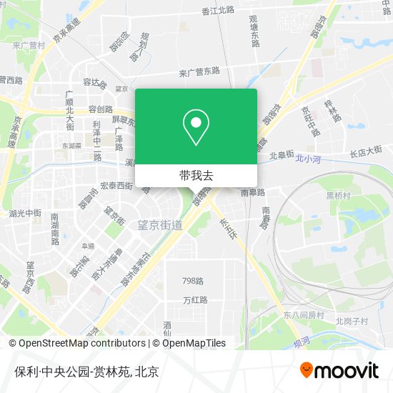 保利·中央公园-赏林苑地图