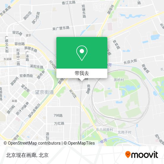 北京现在画廊地图