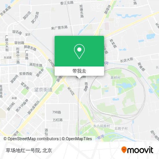 草场地红一号院地图