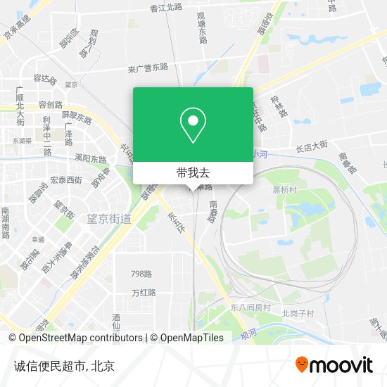 诚信便民超市地图