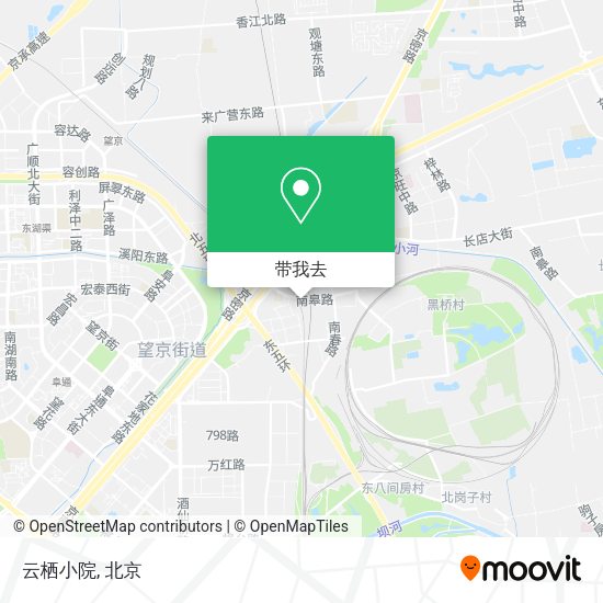 云栖小院地图
