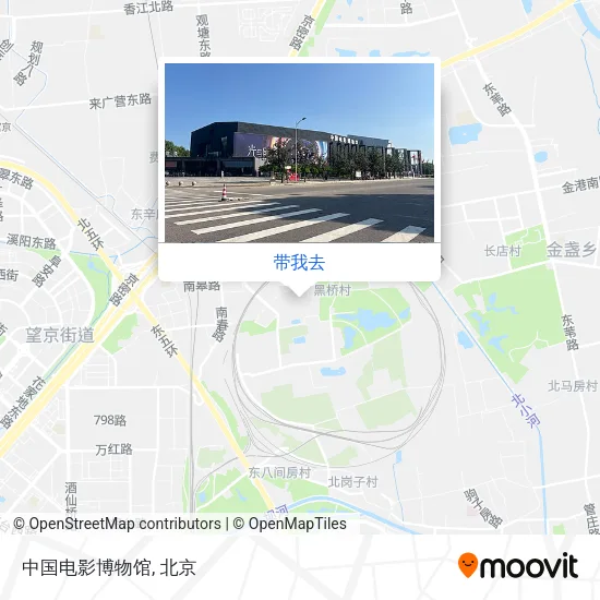中国电影博物馆地图