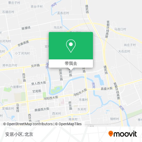 安居小区地图