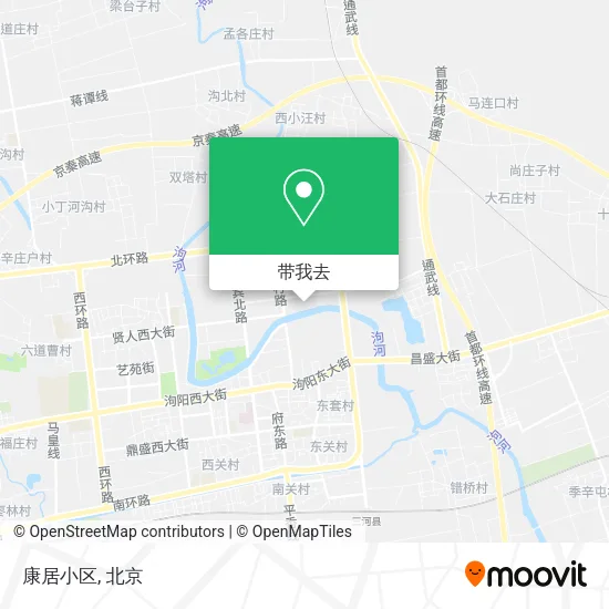 康居小区地图