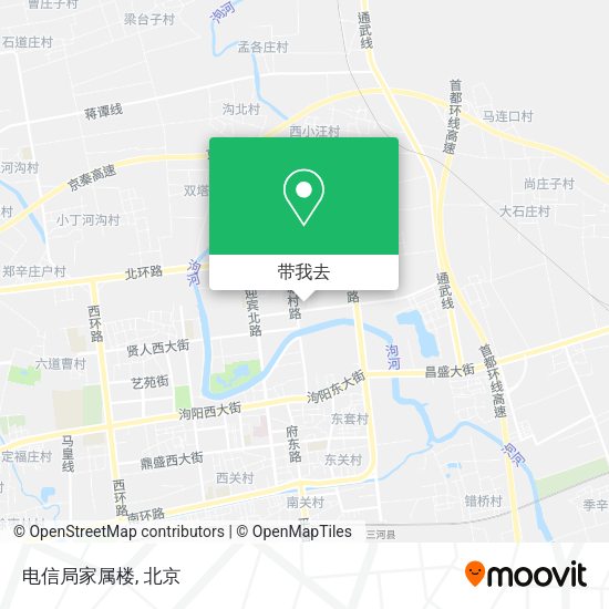 电信局家属楼地图
