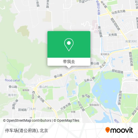 停车场(道公府路)地图
